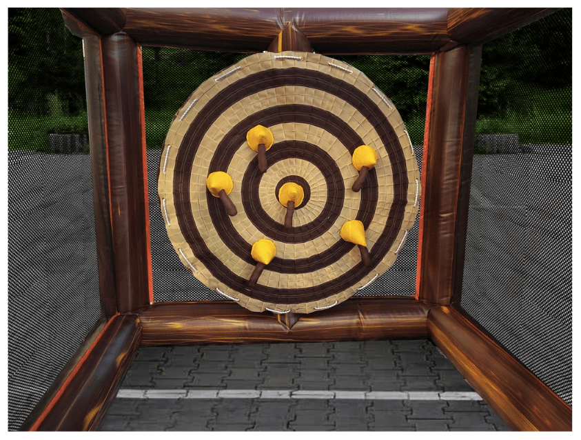 Inflatable Axe Throwing rentals in Maine, New Hampshire and